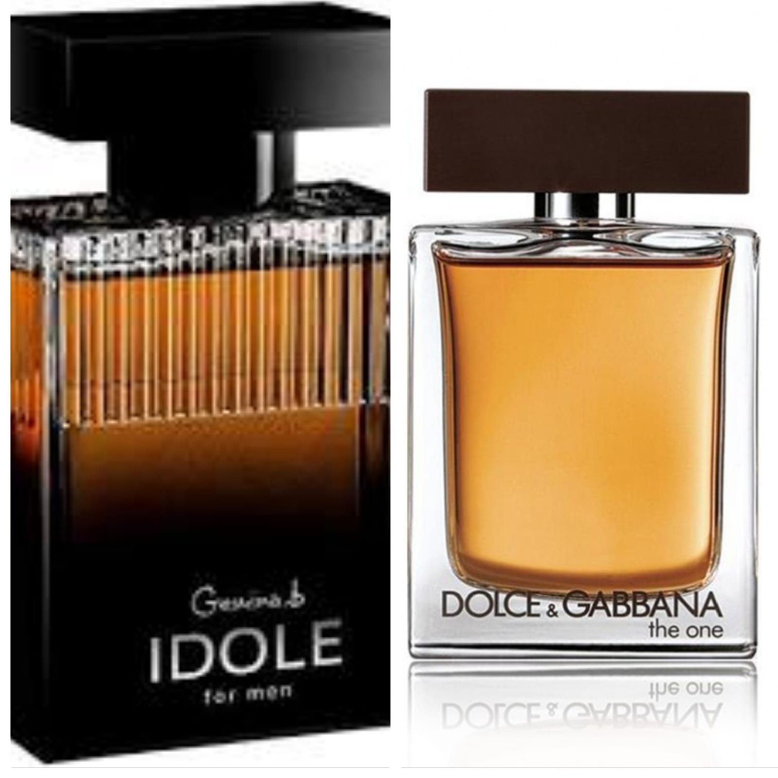 (بديل لعطر دولتشي ذا ون الرجالي) عطر ايدول فور مان الفضي -100مل - الصورة 2